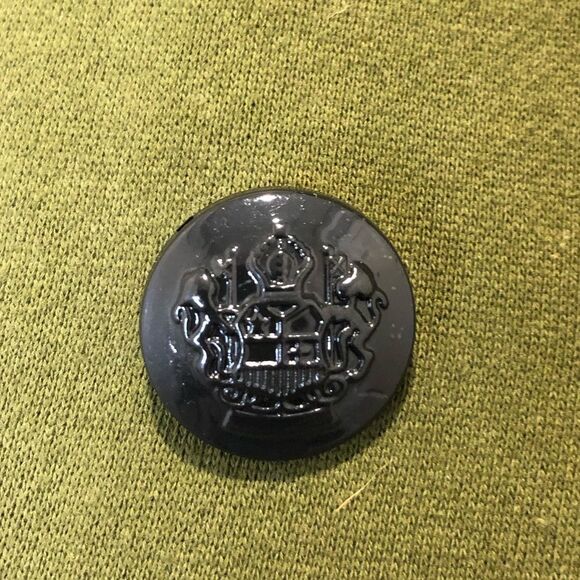 Mossimo Utility & Style Camo green button front jacket high collar jacket - Picture 6 of 14